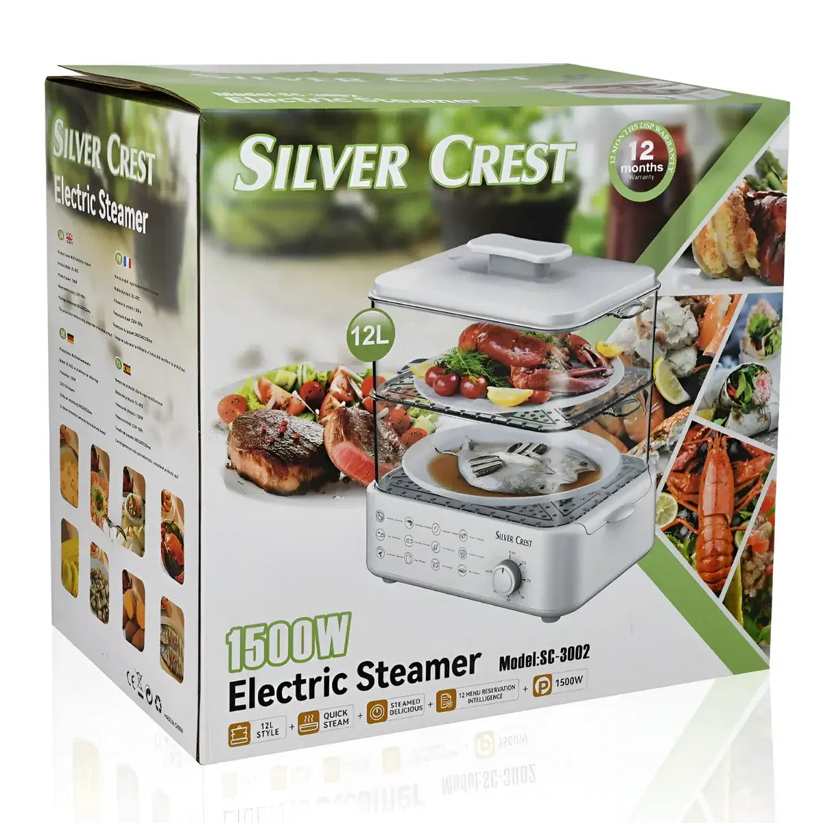 Electric Steamer and Defroster - Simplify Your Healthy Cooking