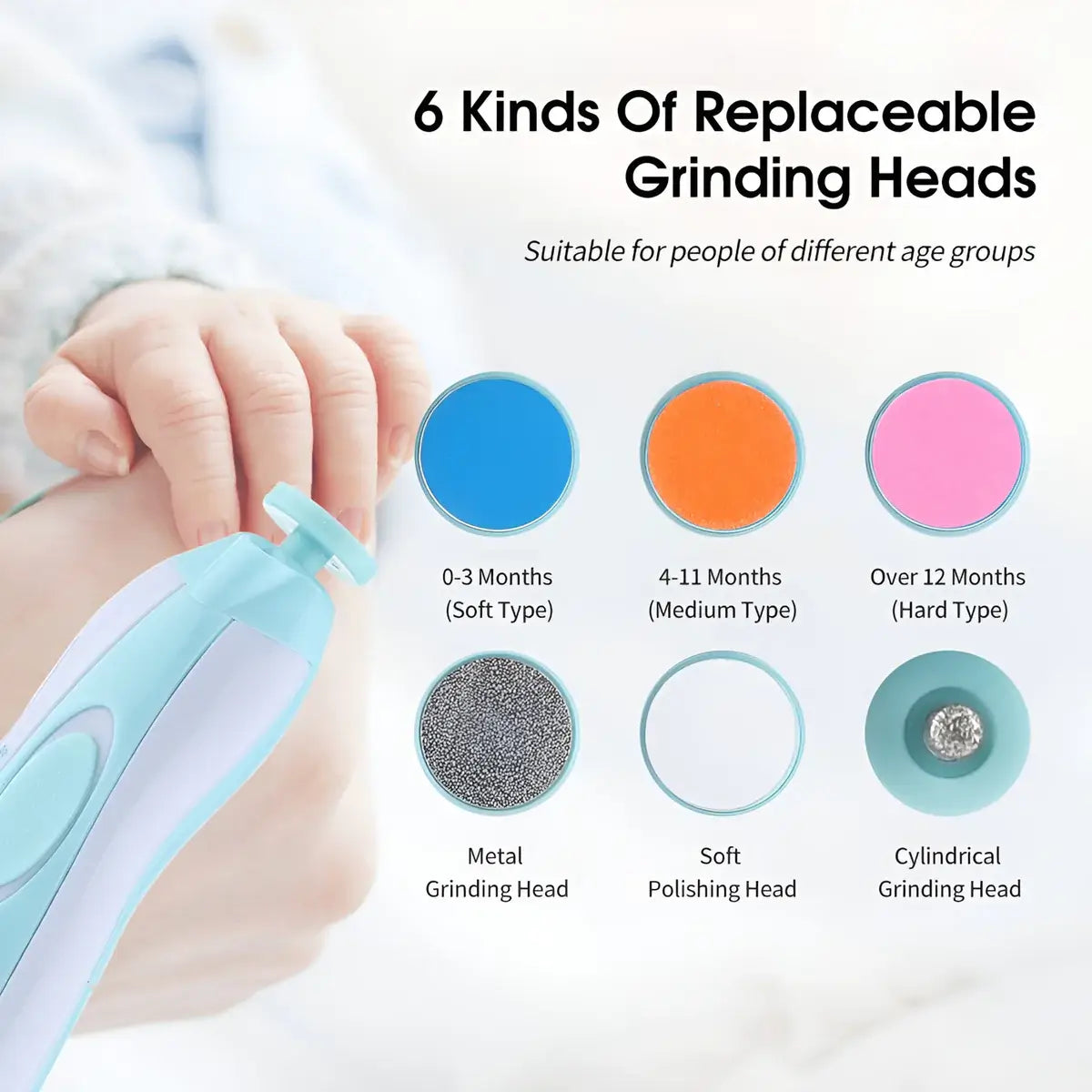 Safe and Effective Electric Baby Nail File