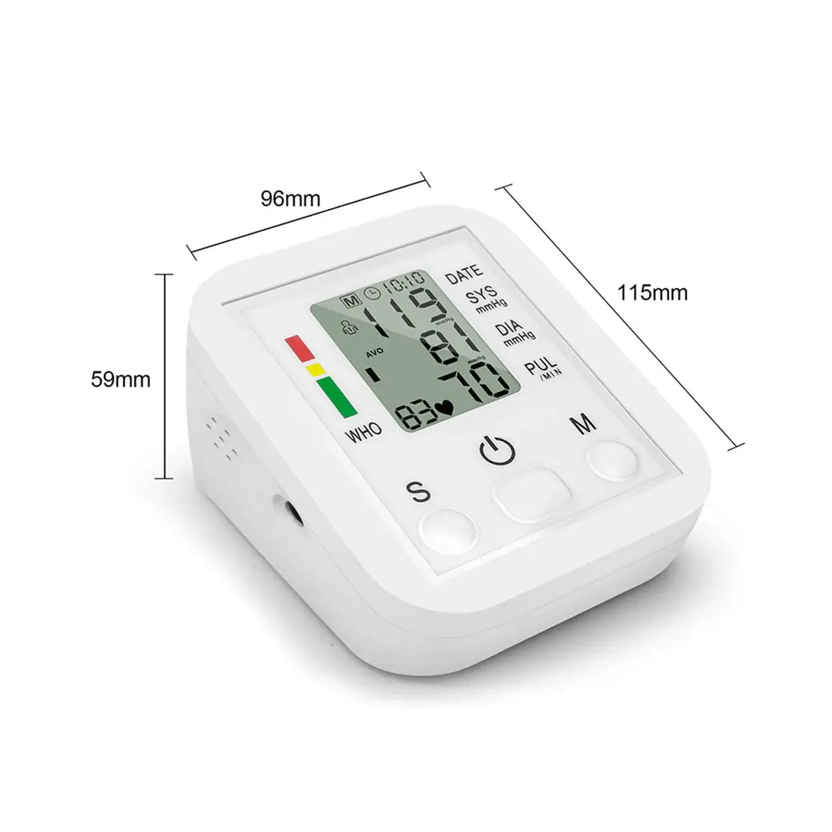 Portable Blood Pressure Monitor | Household Arm Band Sphygmomanometer