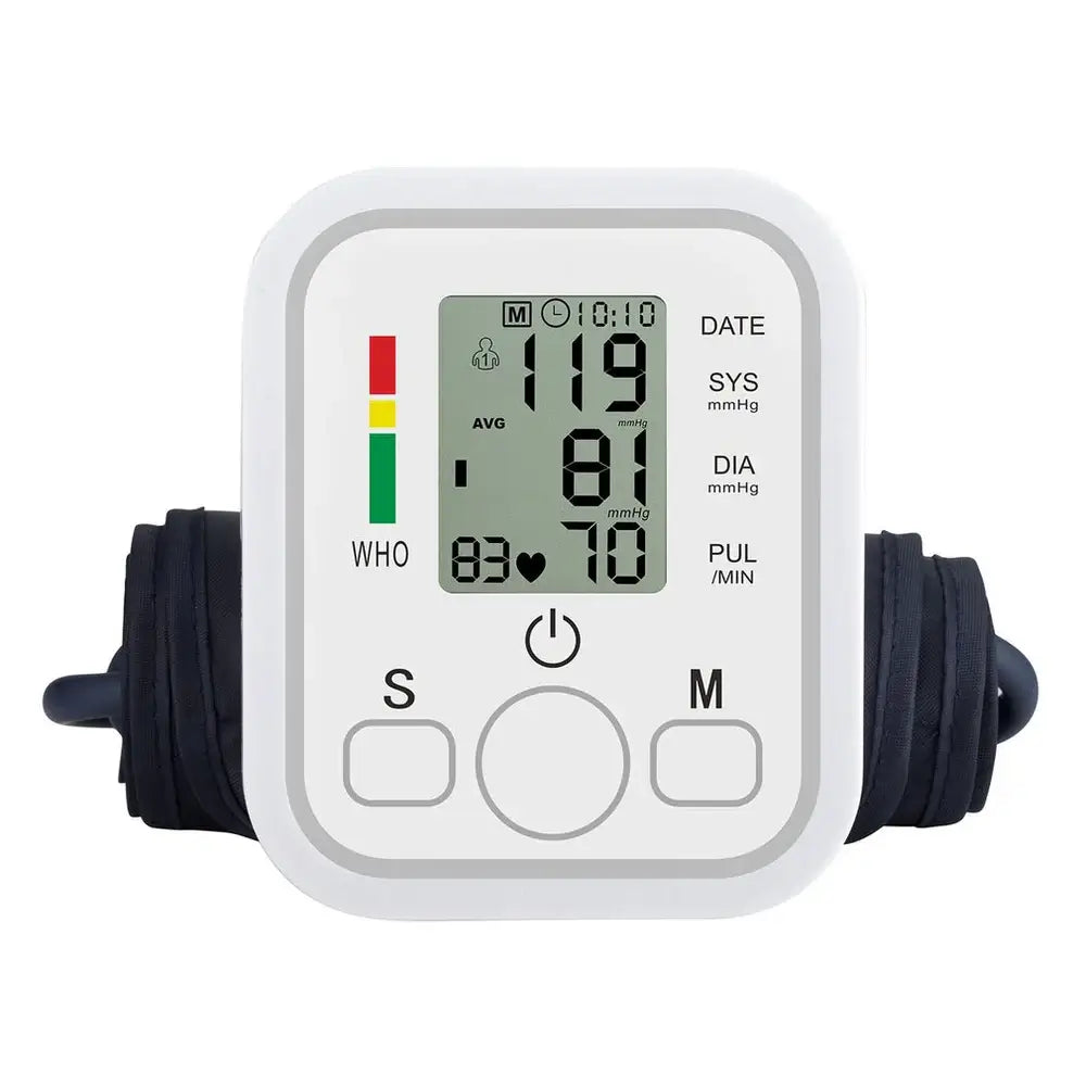 Portable Blood Pressure Monitor | Household Arm Band Sphygmomanometer