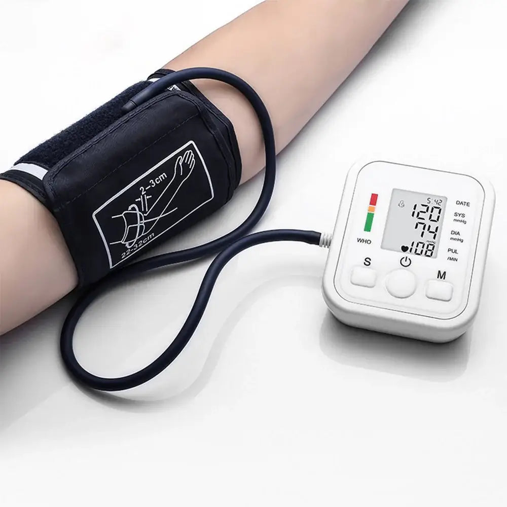 Portable Blood Pressure Monitor | Household Arm Band Sphygmomanometer